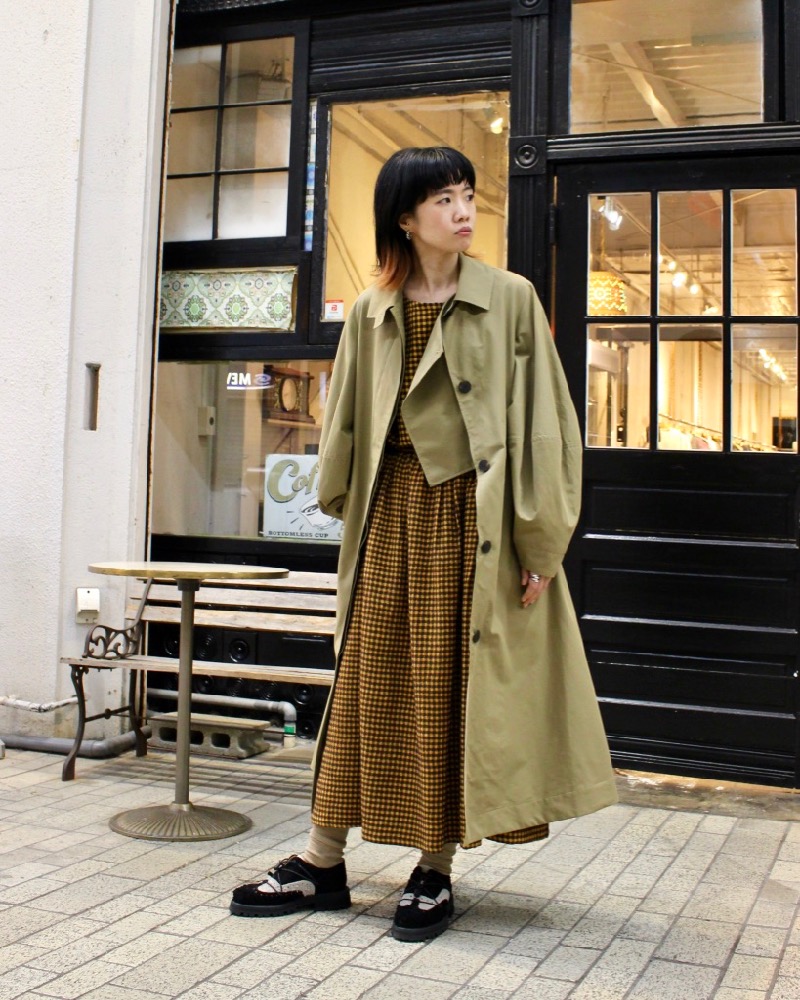 □□ STUDIO NICHOLSON CONVEX SLEEVE TRENCH □□ « pain