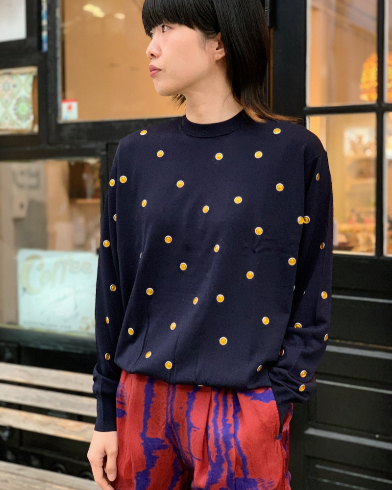 TOGA PULLA “Dot knit pullover” « pain
