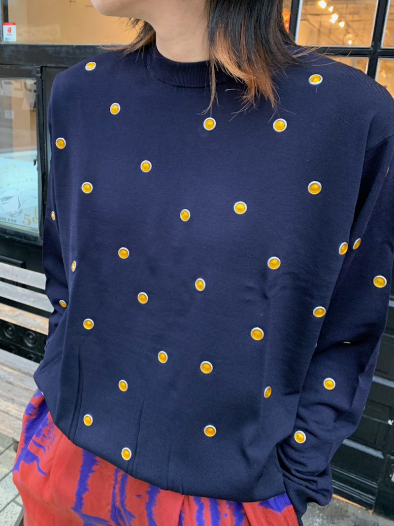 TOGA PULLA “Dot knit pullover” « pain