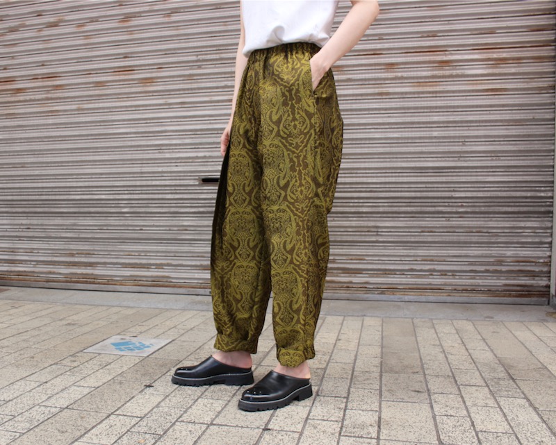 メンズTOGA VIRILIS JACQUARD EASY PANTS - スラックス