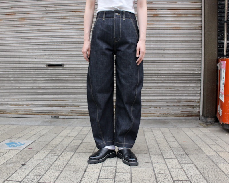 STUDIO NICHOLSON”AKERMAN DENIM PANT” « pain