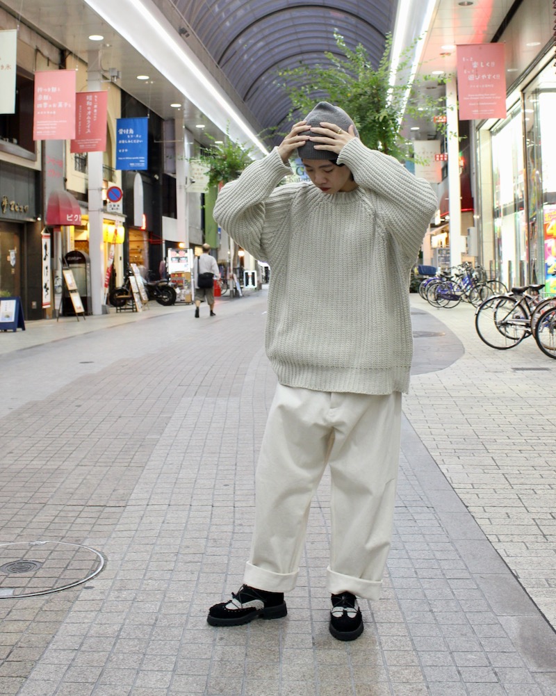 O project “KNITTED CREW NECK” « pain