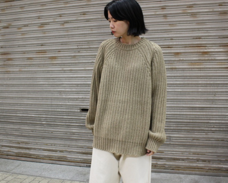 O project “KNITTED CREW NECK” « pain
