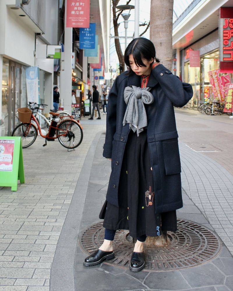 HENRIK VIBSKOV shirt coat - ロングワンピース