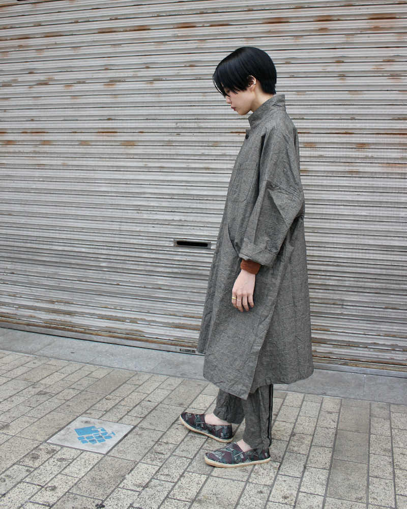 KLASICA “Wide cut vintage work coat” « pain