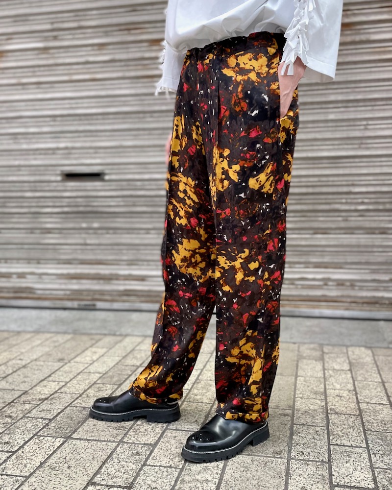 TOGA Wool flock print pants | veganutris.com.br