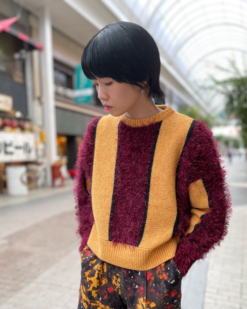 TOGA PULLA : MOLE KNIT PULLOVER « pain