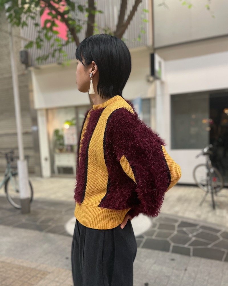 TOGA PULLA Jacquard knit cardigan green - カーディガン/ボレロ