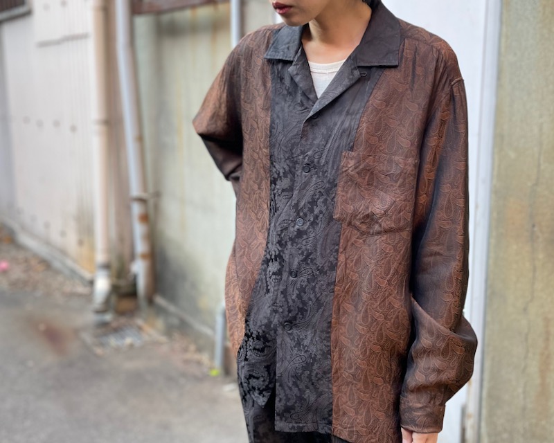 toga virilis 20ss satin western shirt未使用 www.krzysztofbialy.com